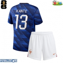 Frankrike Kante #13 Hjemmedraktsett Barn VM 2026 Kortermet (+ Korte bukser)